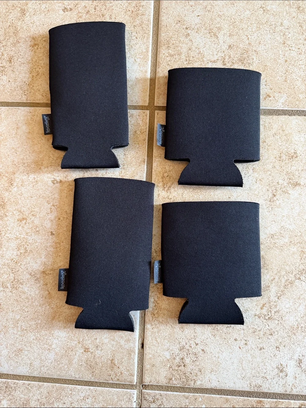 Woodford reserve Black Neoprene Can Cooler Sleeve - Pack of 4